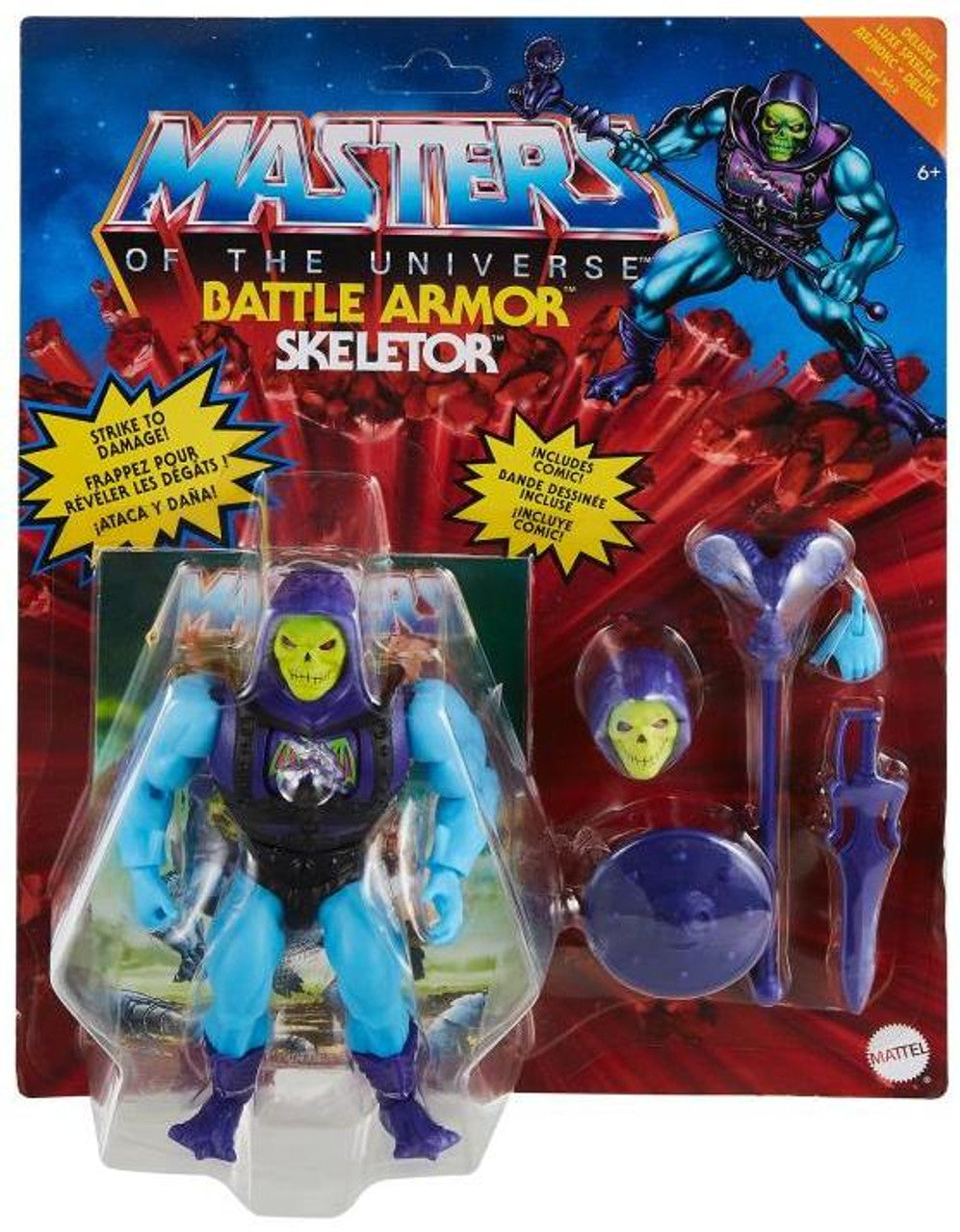 Mattel Masters of the Universe Origins Battle Armor Skeletor 5.5" Figure