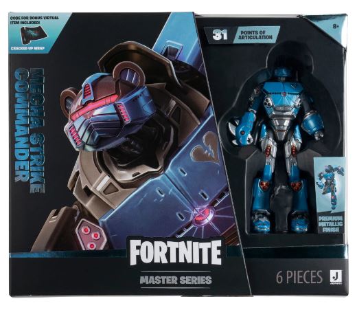 Fortnite Mecha Strike Commander DAMAGED BOX