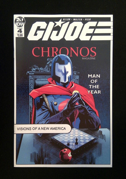 G.I. Joe Issue 4 CHRONOS MAGAZINE IDW PUBLISHING