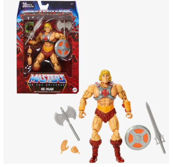 Masters of the Universe Masterverse He-Man 40th Anniversary