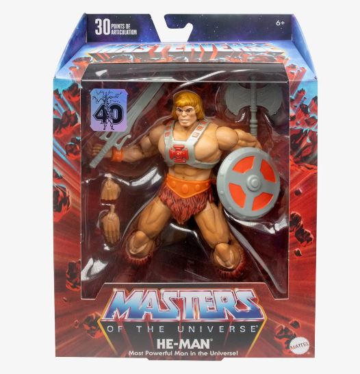 Masters of the Universe Masterverse He-Man 40th Anniversary