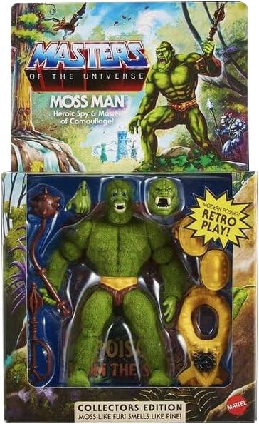 Masters of the Universe Origins Action Figure Moss Man, Flocked