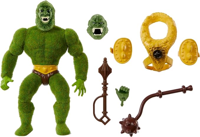 Masters of the Universe Origins Action Figure Moss Man, Flocked