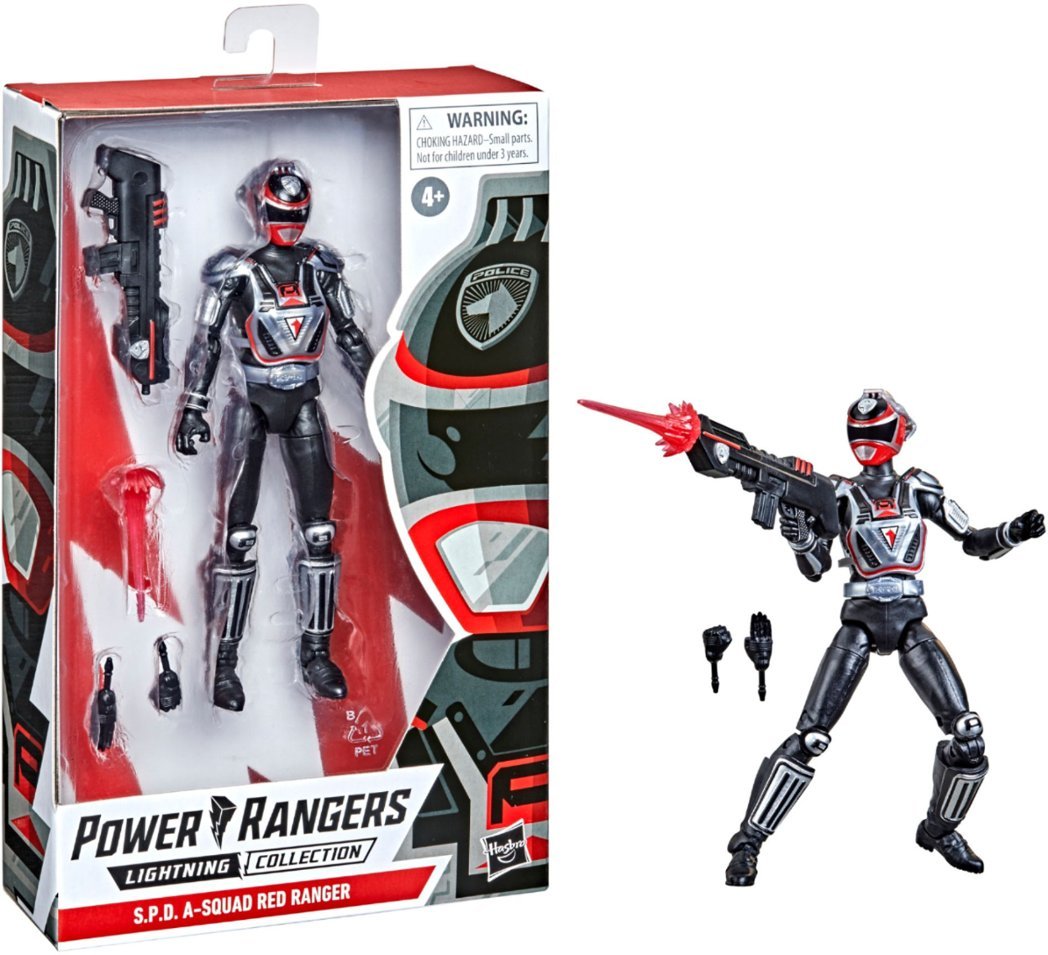 Power Rangers Lightning Collection S.P.D. A-Squad Red Ranger