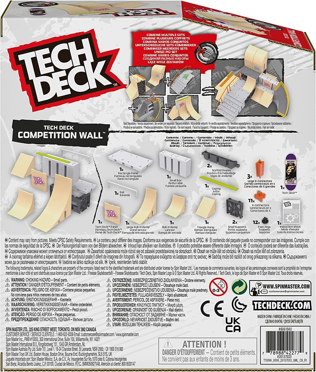 Tech Deck Competition Wall Spin Master