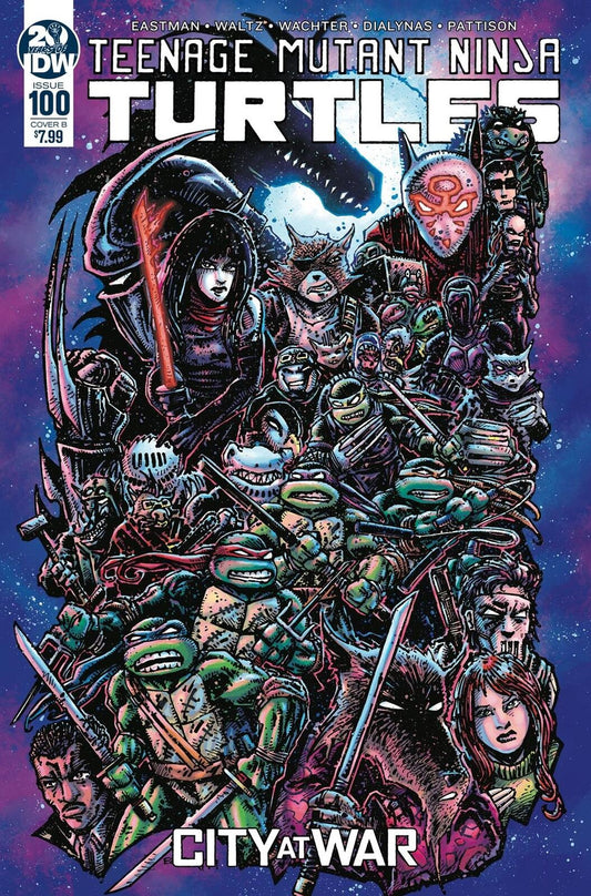 Teenage Mutant Ninja Turtles (series 5) #100 (Cover B - Kevin Eastman) City At War