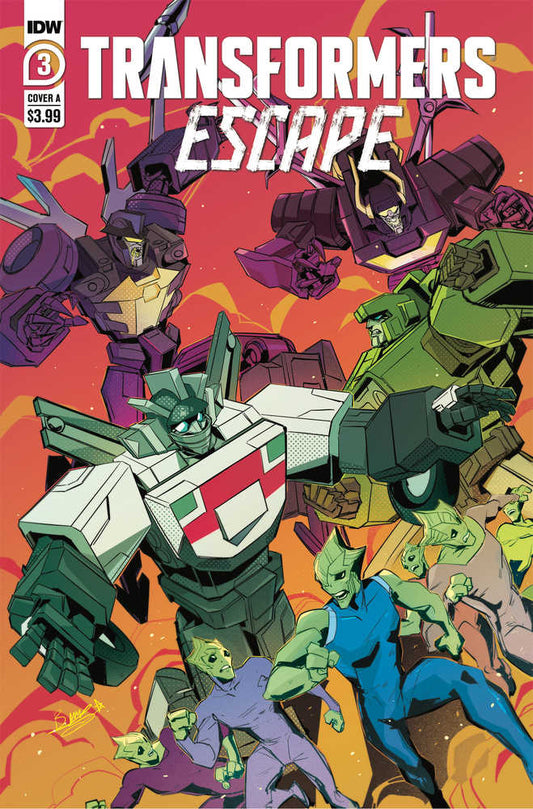 Transformers Escape Issue #3 Cover A Mcguire-Smith