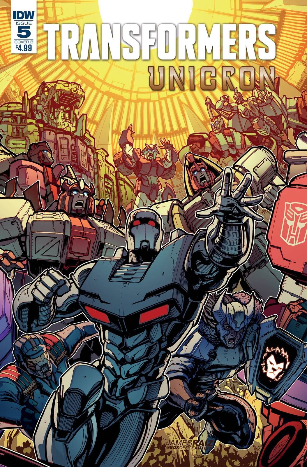 Transformers Unicorn Issue No.5 Cover B