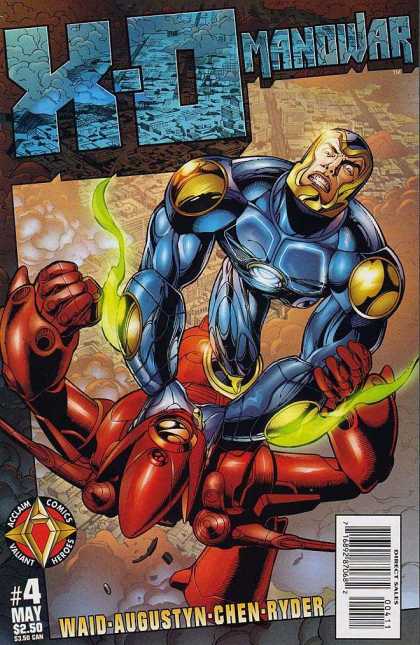 X-O Manowar (1996 2nd Series) #4 Acclaim Comics