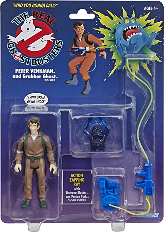 Ghostbusters Peter Venkman and Grabber Ghost